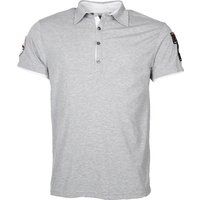 Top Gun Poloshirt mit Stickerei-Patches