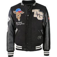 Top Gun Bomberjacke mit Ziegen-Patch