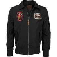 Top Gun Fliegerjacke mit Stickereien