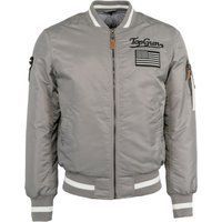 Top Gun Bomberjacke mit Aufnähern