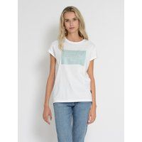 Lässiges Baumwoll-T-Shirt mit Grafikdruck