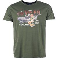 Retro T-Shirt mit Grafikprint