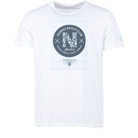 Lässiges T-Shirt mit Grafikdruck und Rundhalsausschnitt