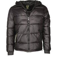 Gefütterte Jacke mit Kapuze