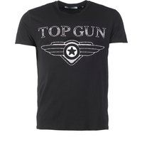 Top Gun T-Shirt mit Logo-Print
