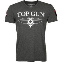 Herren T-Shirt mit Top Gun Grafikprint