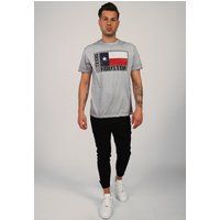 T-Shirt mit Distressed Texas Houston-Grafik