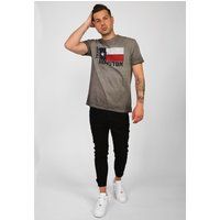 T-Shirt mit Distressed Texas Houston-Grafik