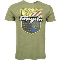 Top Gun Insignia Grafik T-Shirt
