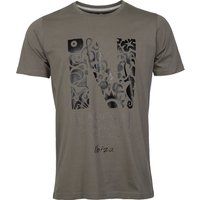 Lässiges T-Shirt mit Grafikdruck und Rundhalsausschnitt