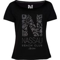 Nassau Beach Club Grafik T-Shirt