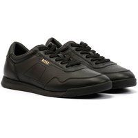 Leder-Sneakers mit niedrigem Schaft