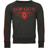 Weißes Top Gun Logo Sweatshirt