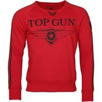 Weißes Top Gun Logo Sweatshirt