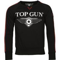 Weißes Top Gun Logo Sweatshirt