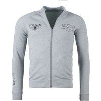 Lässige Sweatshirt-Jacke mit Reißverschluss