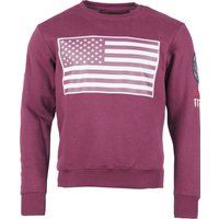 Sweater mit amerikanischer Flagge