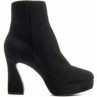 Stiefelette mit Plateauabsatz