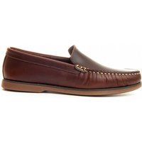 Herren Leder Slipper Mokassin