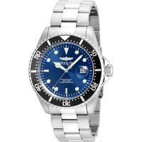Edelstahl Pro Diver Uhr mit blauem Zifferblatt