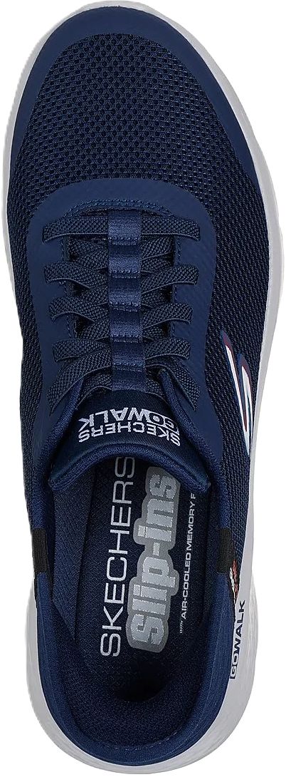 SKECHERS® Go Walk Flex Sneaker "Hands Up", Mesh, für Herren, blau, 42