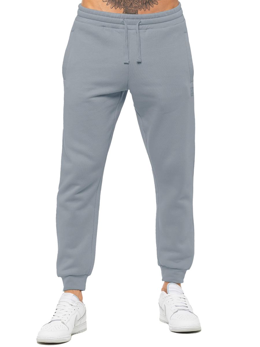 Fleece-Jogginghose mit normaler Passform