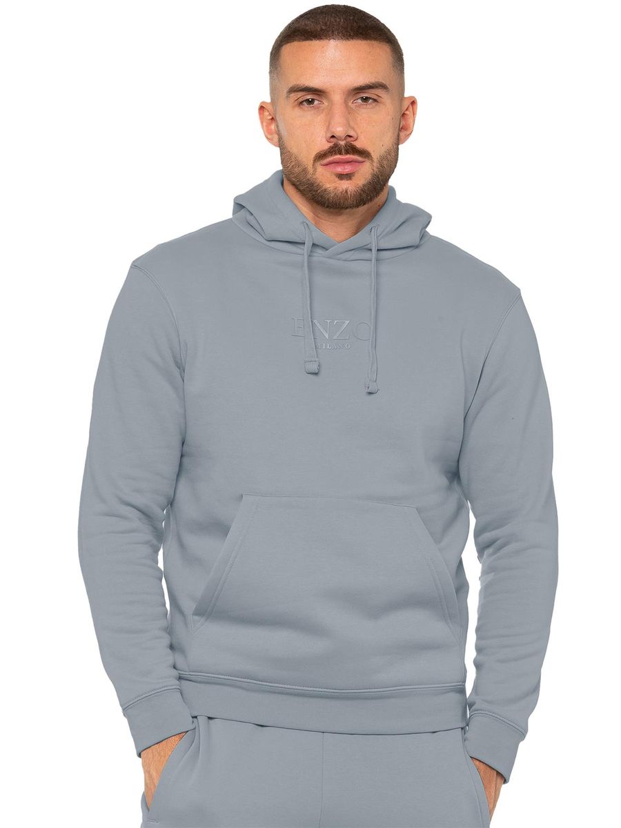 Herren-Hoodie mit durchgehendem Logo