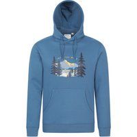 Mountain Warehouse - "Into The Wild" Kapuzenpullover für Herren (Blau)