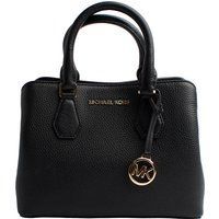 Strukturierte Ledertasche mit Anhänger
