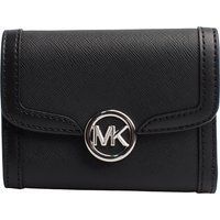 Elegantes kompaktes Leder Portemonnaie mit Logo