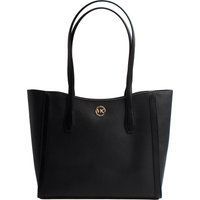 Elegante Leder Tote Bag mit Logo