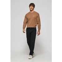 Klassische Chinohose mit gerader Passform