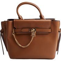 Elegante Ledertasche mit Kette