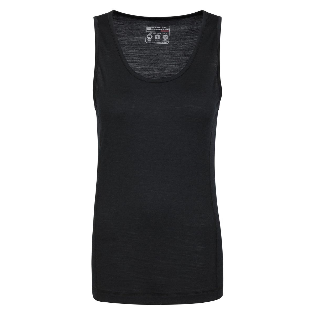 Mountain Warehouse - Top für Damen Trägerhemd (Pechschwarz)