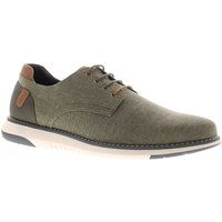 Hush Puppies Herren Schnürschuhe Bruce Canvas Grün