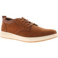 Hush Puppies Herren Schnürschuhe Bowen Nubukleder Tan