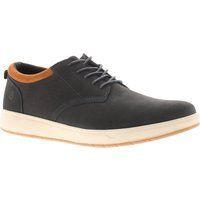 Hush Puppies Herren Schnürschuhe Bowen Nubukleder Marineblau