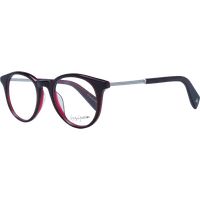 Runde Burgunderfarbene Vollrandbrille