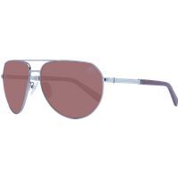 Pilotenbrille Gunmetal Rahmen Braune Gläser