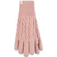 Thermo-Winterhandschuhe mit Zopfmuster