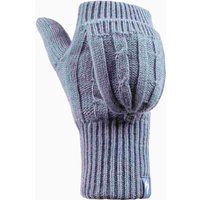 Damen Kabelstrick 2.3 Tog Thermo Winter Fäustlinge mit Umwandel-Funktion