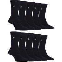 Herren 10er-Pack Bunte Bambussocken