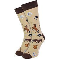 Sportlich gestaltete Unisex-Socken mit Motiv