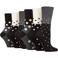 Nicht-elastische Bambus-Socken mit Punkten