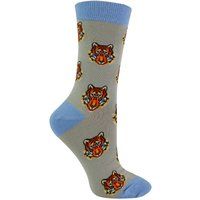 1 Pack Damen Socken aus Bambus mit tierischen Mustern
