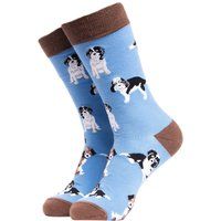Hunde-Muster Neuheit Unisex Lustige Kniesocken