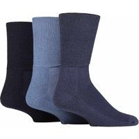 3er-Pack Extra Breite Bambus Diabetikersocken für Schwellungen in den Beinen