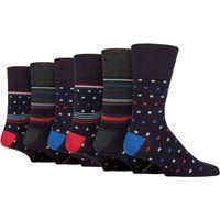 Herren Bambus-Mischsocken mit Muster