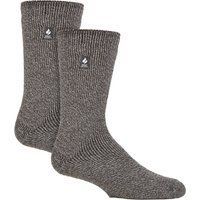 Herren 2er-Pack Merinowolle Thermosocken