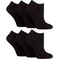6er-Pack Diabetiker-Trainersocken für Damen | Extra breite Knöchelsocken